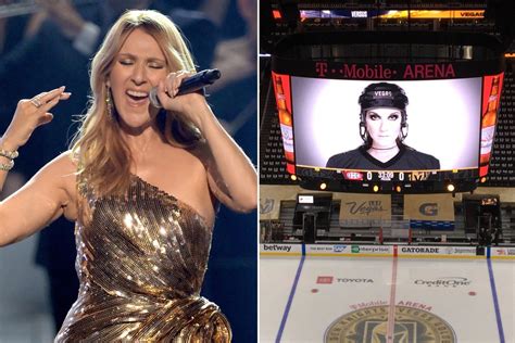 vegas golden knights celine dion|Celine Dion hockey.